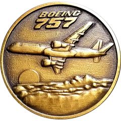 Medallion - Boeing 757 rollout