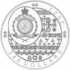 240 Dollars - Charles III Golden Eagle