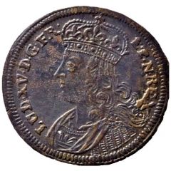 Rechenpfennig - Louis XV - Ex Pace Ubertas - J.J. Dietzel
