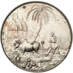 Award - George IV Agricultural & Horticultural Society, silver, 62mm