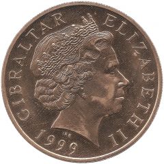5 Pounds - Elizabeth II Mediterranean Rowing Club