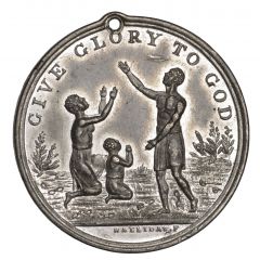 Medalet - William IV Abolition, T. Halliday