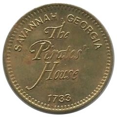 Token - The Pirates` House Savannah, Georgia