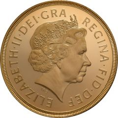 2 Sovereigns- Elizabeth II 4th portrait,