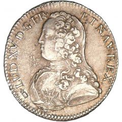 1/2 Écu - Louis XV