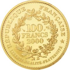 100 Francs Denier of Charlemagne