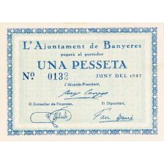 1 Peseta Banyeres del Penedès
