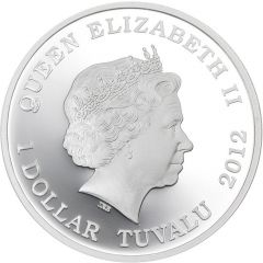 1 Dollar - Elizabeth II Siberian Tiger