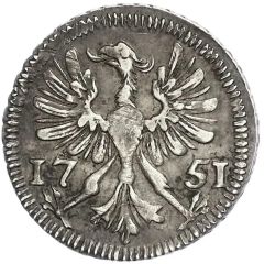 4 Heller silver pattern