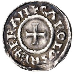 Denier - Charles II Beauvais mint