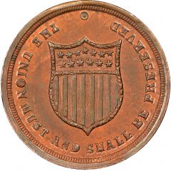 Civil War Token - Union Must Be Preserved