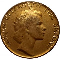 Medal - Elizabeth II Coronation 1953 National Smallbore Rifle Association