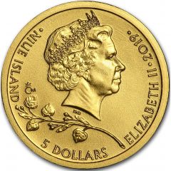 5 Dollars - Elizabeth II Czech Lion
