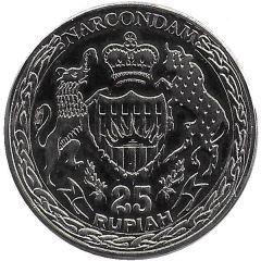 25 Rupiah Narcondam