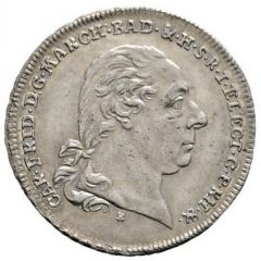 1 ducat Charles I Frederick Rheingold-Dukat - Silver pattern strike