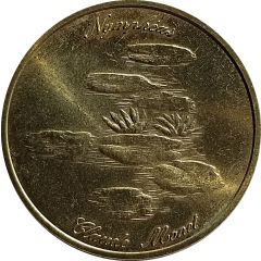 Monnaie de Paris Tourist Token - Musée Marmottan Claude Monet - Nymphéas