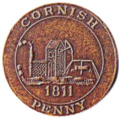 1 Cornish Penny Modern Imitation