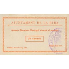 25 Céntimos La Riba