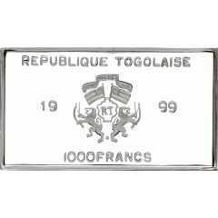 1000 Francs CFA Lion