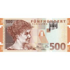 500 Schilling Rosa Mayreder