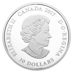 30 Dollars - Elizabeth II Phases of the Moon, Half Moon