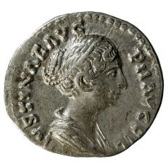 Denarius - Faustina the Younger VENVS, Venus