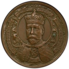 Medal - George V Coronation, Manchester, bronze, 57mm