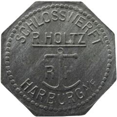 10 Pfennig - Harburg Schlosswerft R. Holtz