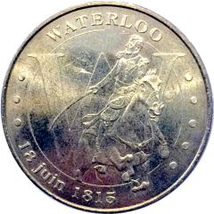 Monnaie de Paris Tourist Token - Waterloo 18 juin 1815
