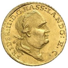 1 Friedrich d`Or - Frederick II Stern - Pistole