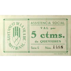 5 Céntimos Montblanc