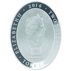 2 Dollars - Elizabeth II Year of the Monkey