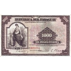 1000 Pesos Fuertes Oficina de Cambios