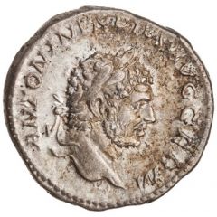 Denarius - Caracalla P M TR P XVIII COS IIII P P, Fides Militum
