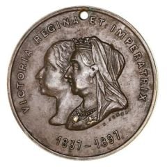 Medal - Victoria Diamond Jubilee; Thursday Island, bronze