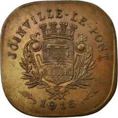 20 Centimes - Groupement des Commerçants, Industriels et Habitants - Joinville-le-Pont [94] Copper