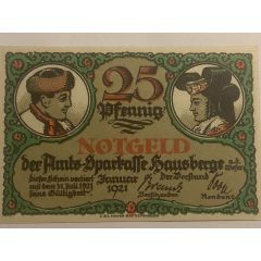 25 Pfennig Amts-Sparkasse