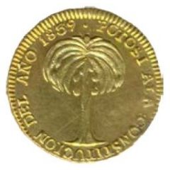 1 Escudo - José Miguel de Velasco Constitutional President - Monetary Medal
