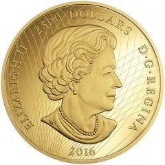 2500 Dollars - Elizabeth II Maple Leaf Forever