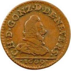 Denier Tournois - Charles I 1st type