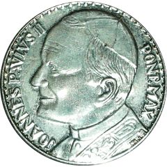 Token - Joannes Paulus II St. Peter`s Basilica