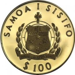 100 Tala - Tanumafili II Captain James Cook