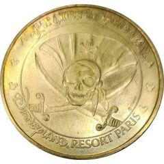 Tourist token - Monnaie de Paris - Pirates of the Caribbean - Disneyland Resort Paris