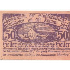 50 Heller Waidhofen an der Thaya