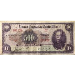 500 Colones Series A