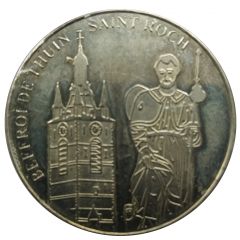 Belgian Heritage Collectors Coin - Thuin le Beffroi Saint Roch