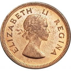 1/4 Penny - Elizabeth II 1st portrait