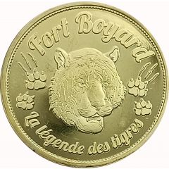 Jeton touristique - Nemery and Calmejane - Fort Boyard - La légende des tigres