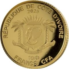 100 Francs CFA Zebra