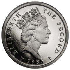 1 Pound - Elizabeth II Ramsey - Maklouf Head, Platinum Proof